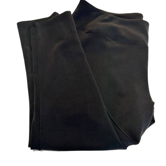 Slim- Station Suede Black Leggings 3X - Picture 2 of 5